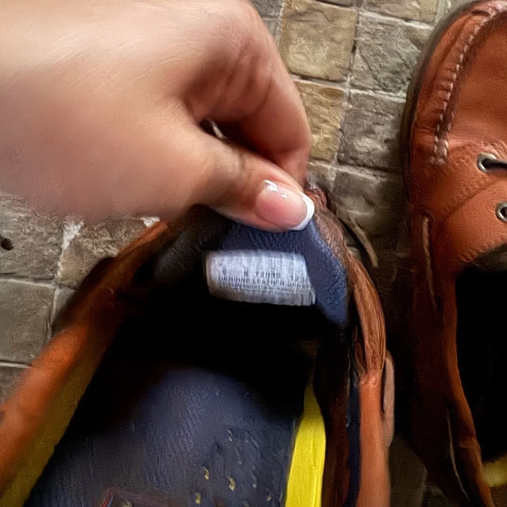 Timberlands Men's Brown Leather Boat Shoes